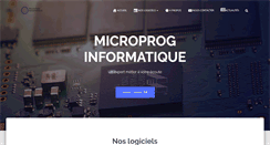 Desktop Screenshot of microprog-informatique.com