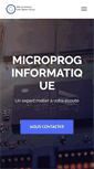 Mobile Screenshot of microprog-informatique.com